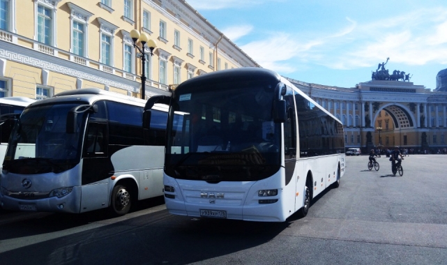 Туристические автобусы в санкт петербурге